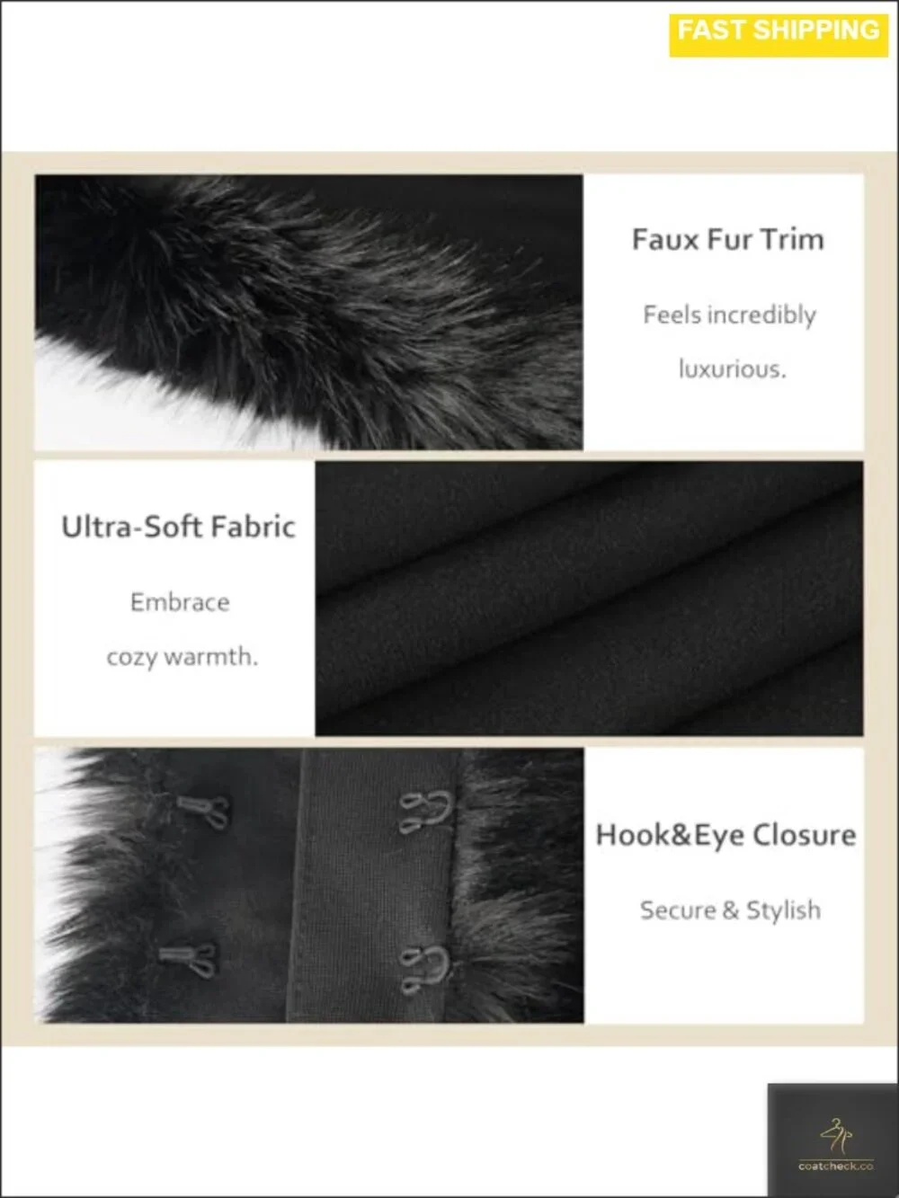 Faux Fur Shawl Wrap One Size Sleeveless Wedding Evening